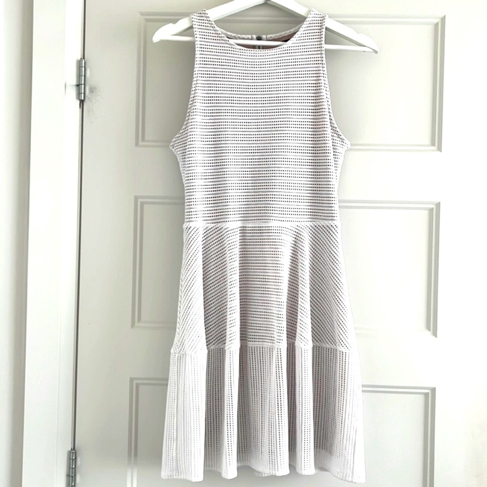 BCBG white dress